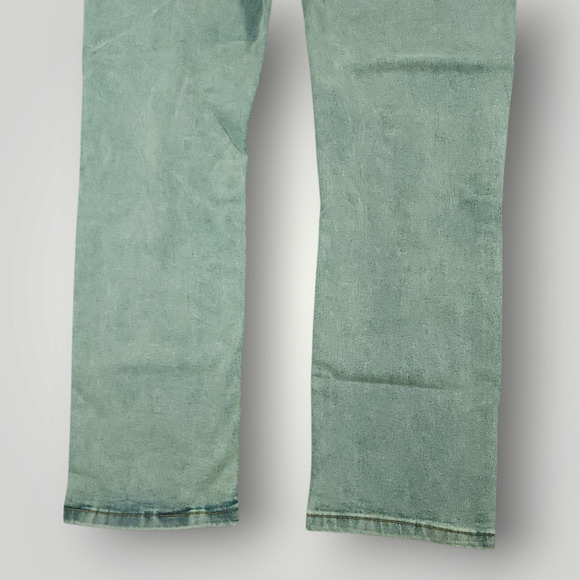 M Society Jeans 42x32 Mens Skinny Distressed Painted Art to Wear Light Mud Wash - Picture 13 of 13